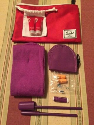 Virgin Atlantic Amenity Kit And Salt & Pepper Shakers