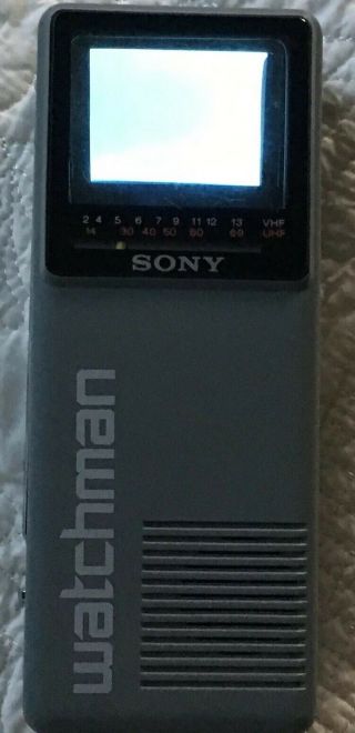 Vintage Sony Watchman B&w