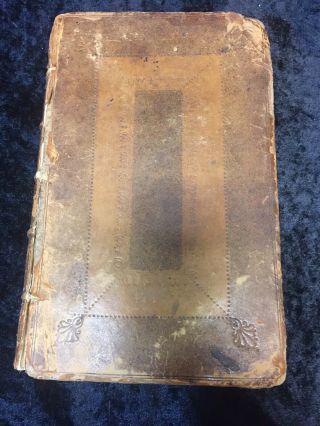 Rare Antique 1731 Isaac Watts 4th Ed Logick Or The Right Use Of Reason Book