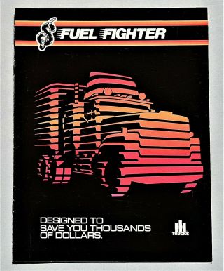 1982 Fuel Fighter Engines For International Trucks Brochure 8 Pages