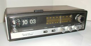 Vintage Realistic Chronomatic 112 Am - Fm Stereo Alarm Clock Radio Model 12 - 1499 - A