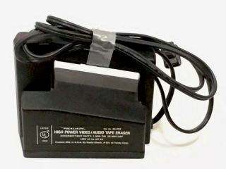 Realistic High Power Bulk Tape Eraser 44 - 233a Video Audio Radio Shack Usa Made