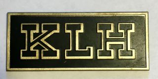 Vintage Klh Model 6 Speaker Badge