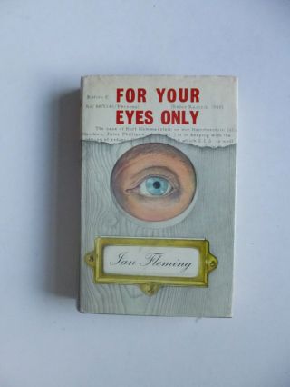 For Your Eyes Only - Cape First Edition First Impression1960 With D/j