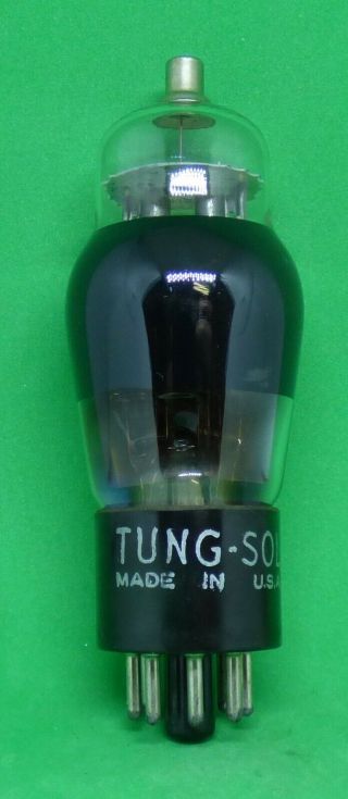 Tung Sol Jan/ctl 6c8g Vt163 Radio/amp/inverter Vacuum Tube W/heat Shield
