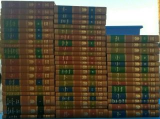 Encyclopedia Britannica Great Books 1952 Complete Set Of 54 Volumes