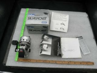 Vintage Daiwa 206rl Ultra - Light Spin Cast Fishing Reel With Paperwork And Box