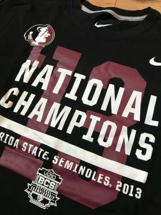 Florida State Nike 2013 National Champions Men’s Medium 3