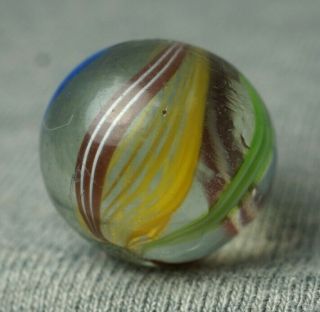 Vintage Marble: Nm,  5/8 German Handmade Lattacino - One Killer Old Mib