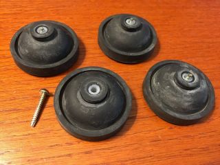Sony Ps - Lx2 Turntable Parts - Rubber Feet (set Of 4)