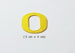 Oregon Ducks Sport Logo Embroidery Patch Iron And Sewing On Clothes;
