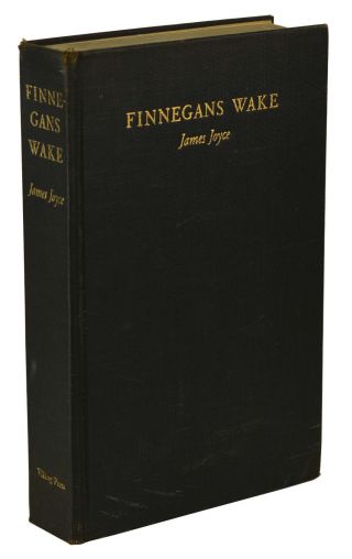 Finnegans Wake James Joyce First Edition 1st Printing 1939 Hardcover