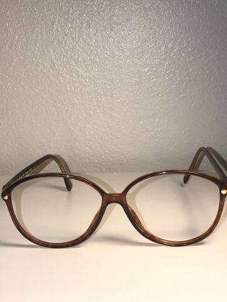Vintage Silhouette Eyeglasses Frames Spx M1156 C5560 Brown Tort Oversized C1218