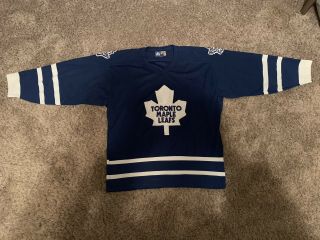 Vintage Starter Toronto Maple Leafs Jersey Size L