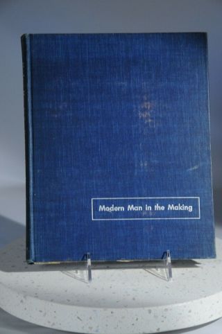 Modern Man In The Making By Otto Neurath First Edition 1939 Isotype Design