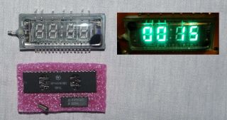 Kr145ik1911,  Ivl2 - 7/5,  Set For The Vfd Alarm Clock