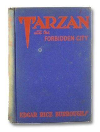 1938 Tarzan And The Forbidden City Edgar Rice Burroughs First Edition 1st Ed Fc1