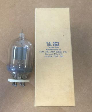 Tung - Sol Ctl705a Vintage Electron Vacuum Tube