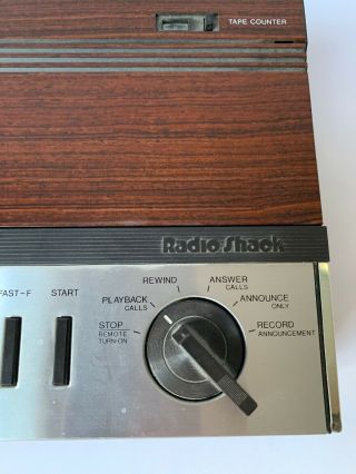 Vintage Duofone TAD - 311 Telephone Answering Machine With Cassette Tapes 2
