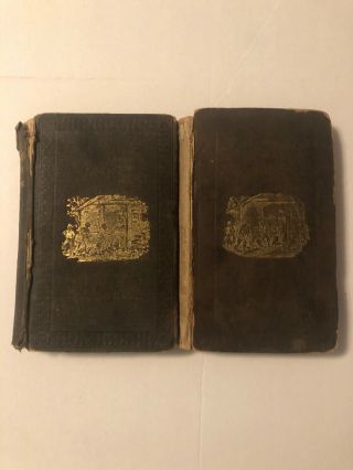 1852 1st Edition Uncle Tom’s Cabin Jewett Stowe Vol 1 And 2