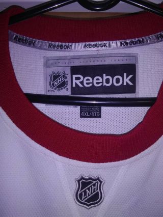 Mens 4XL Reebok Montreal Canadiens 2016 Winter Classic Jersey Goalie Size 3