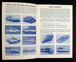 1962 Fisher Body Craftsman ' s Guild Designing & Building A Model Car Booklet 3