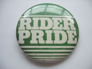 Saskatchewan Roughriders Pinback Button - Rider Pride