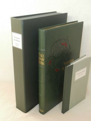 Folio Society Tractatus De Herbis Limited Edition Number 34