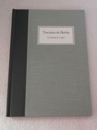 Folio Society Tractatus de Herbis Limited Edition Number 34 2