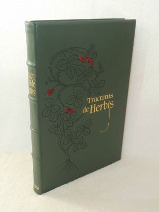 Folio Society Tractatus de Herbis Limited Edition Number 34 3