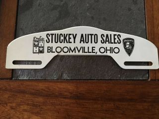Stuckey Auto Sales License Plate Topper