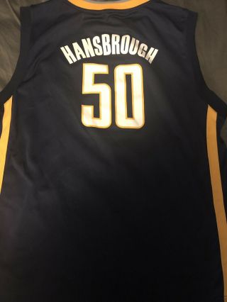 Tyler Hansbrough Adidas Indiana Pacers Nba Basketball Jersey Youth Sz Xl Boys