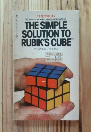 Vintage 1981 The Simple Guide To Rubik 