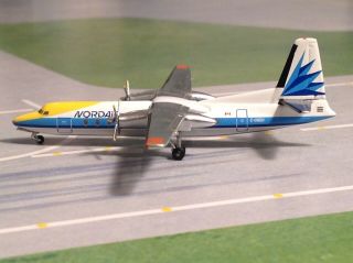 Nordair of Canada FH - 227 C - GNDH 1/400 scale airplane model Aeroclassics 2
