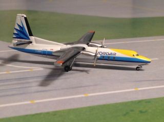 Nordair of Canada FH - 227 C - GNDH 1/400 scale airplane model Aeroclassics 3