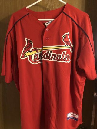 Authentic Albert Pujols St.  Louis Cardinals Batting Practice Jersey Xl