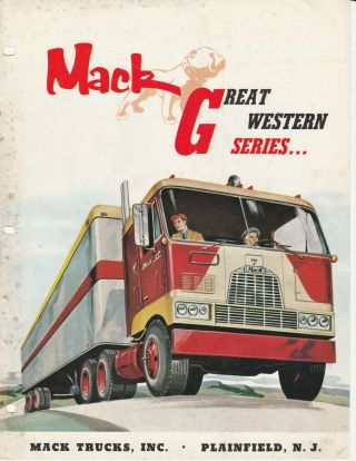 Mack G Reat Western Series Truck Brochure