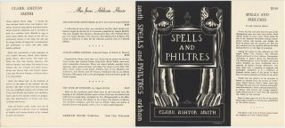Arkham House Spells And Philtres By Clark Ashton Smith Dust Jacket,  N. ,  1958