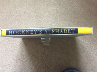 Hockney’s Alphabet - Double Signed By David Hockney And Stephen Spender.  1991.