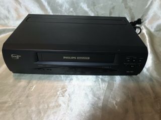 Philips Magnavox Vcr Plus Video Cassette Recorder/player Vrx222at23