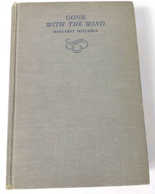 Gone With The Wind June 1936 1st Edition 2nd Print Margaret Mitchell Macmillan