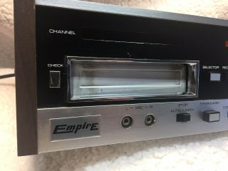 Vintage Empire Mb - 100 8 Track Player Stereo Recorder Serviced