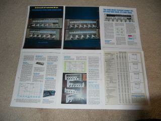 Marantz Receiver Brochure,  1978 Line,  2252b,  2238b,  2226b,  2216b,  Specs,  Articles