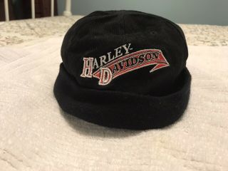 Harley Davidson Cap Hat Soft Style Adjustable Back Men’s Black Oem