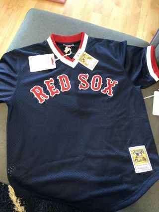 Boston Red Sox Retro Ted Williams Throwback Jersey Mesh