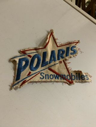 Vintage Polaris Star Snowmobile Patch Circa 1970 