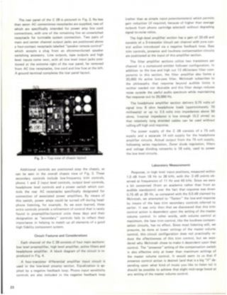 Mcintosh C 28 Preamplifier Lab Report Brochure 1976 3