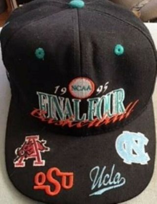 Vintage 1995 Ncaa Final Four In Seattle Adjustable Hat