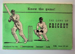 The Laws Of Cricket 