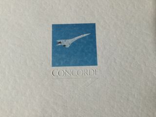 British Airways Concorde Vintage Information Booklet 1988 Ba2145